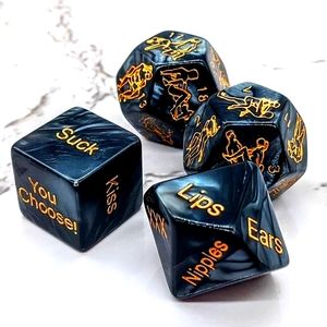 4 Sex dice, Romantic game  couples,adult gift, Valentine day gift,holiday gift